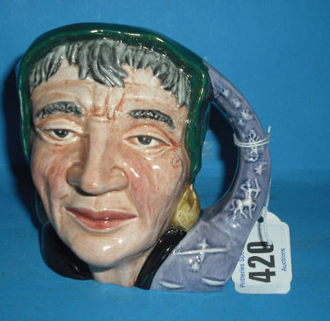 Appraisal: Royal Doulton Small Character Jug Fortune Teller D