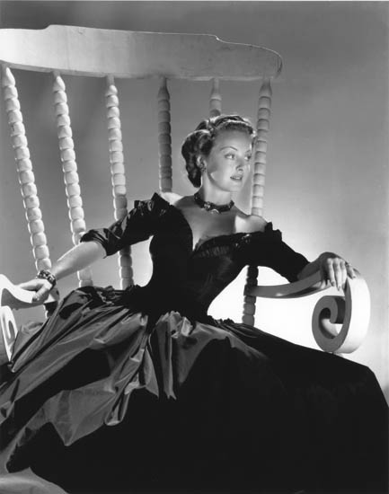 Appraisal: HORST HORST P - Bette Davis New York Silver print