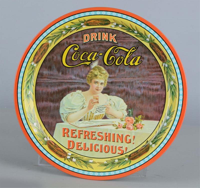 Appraisal: th Anniversary Commemorative Tray For Coca-Cola This is in a