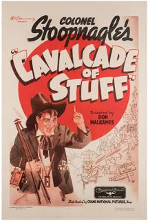 Appraisal: Colonel Stoopnagle's Cavalcade of Stuff Grand National Films Poster for