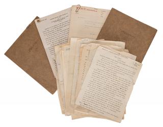 Appraisal: Scripts Blackstone Harry Henry Boughton Archive of Harry Blackstone Scripts