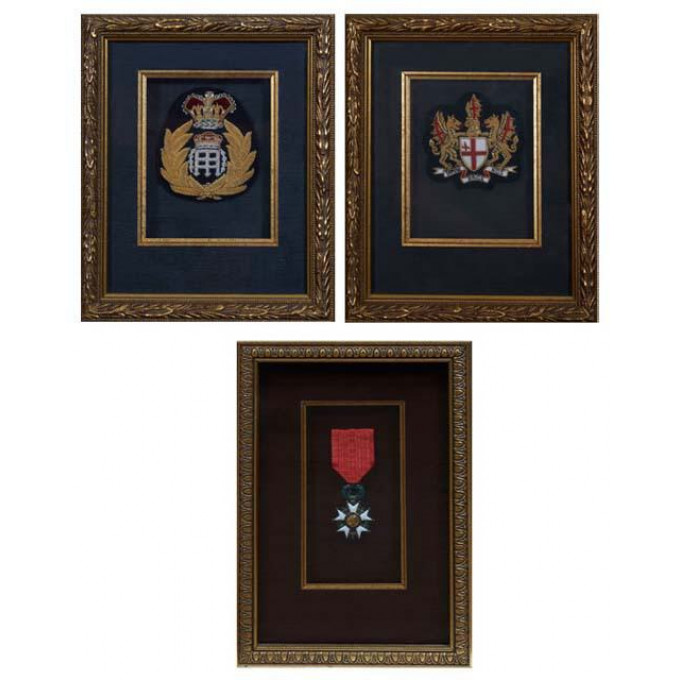 Appraisal: Three Pieces of Military Memorabilia consisting of a French Republic