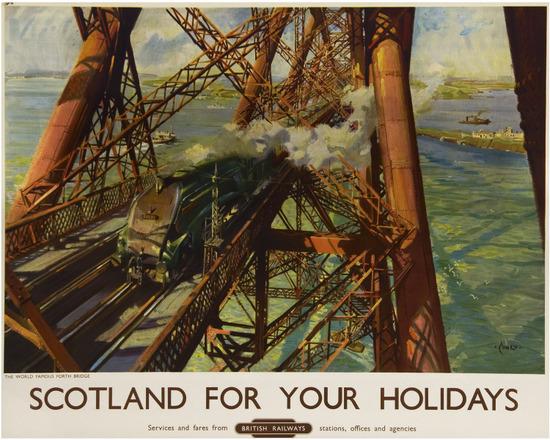 Appraisal: CUNEO TerenceSCOTLAND FOR YOUR HOLIDAYS British Railways lithograph in colours