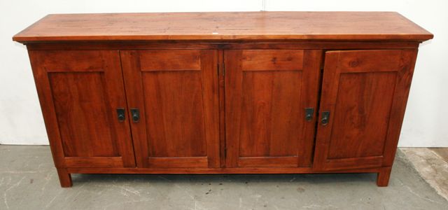 Appraisal: A contemporary teak sideboard cm wide cm deep cm high