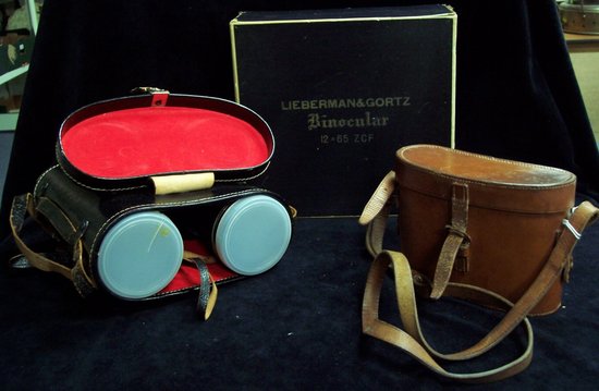 Appraisal: A pair of binoculars by Carl Zeiss x magnification leather