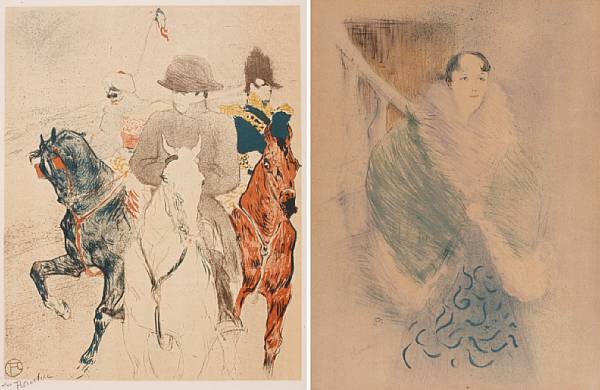 Appraisal: Henri de Toulouse-Lautrec French - Cecy Loftus Napol on Elsa