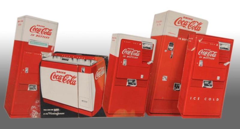 Appraisal: Lot of Paper Coca-Cola Promotional Pieces Description Some are die-cut