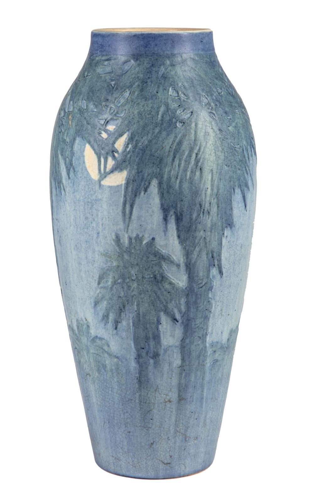 Appraisal: Newcomb College Art Pottery Vase decorated by Sadie Irvine in