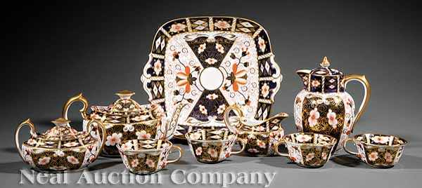 Appraisal: A Royal Crown Derby Imari Pattern Porcelain Tea Service each