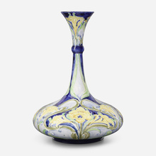 Appraisal: William Moorcroft for James Macintyre Co Florian Ware vase with