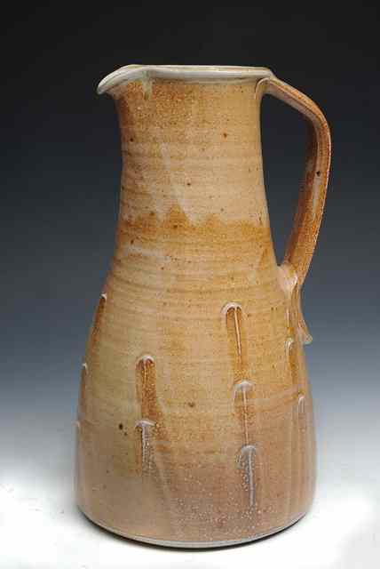 Appraisal: Phil Rogers British b A stoneware medieval style jug circa