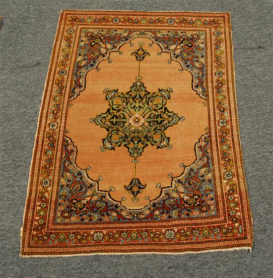 Appraisal: TABRIZ MAT Persia circa feet inches x feet inches