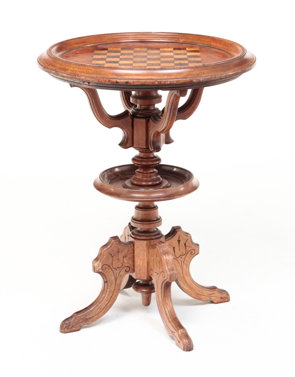 Appraisal: Fourth quarter th century walnut Top with heavily molded edge