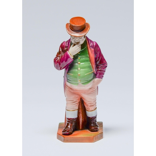 Appraisal: A Royal Worcester figure of John Bull designed by James