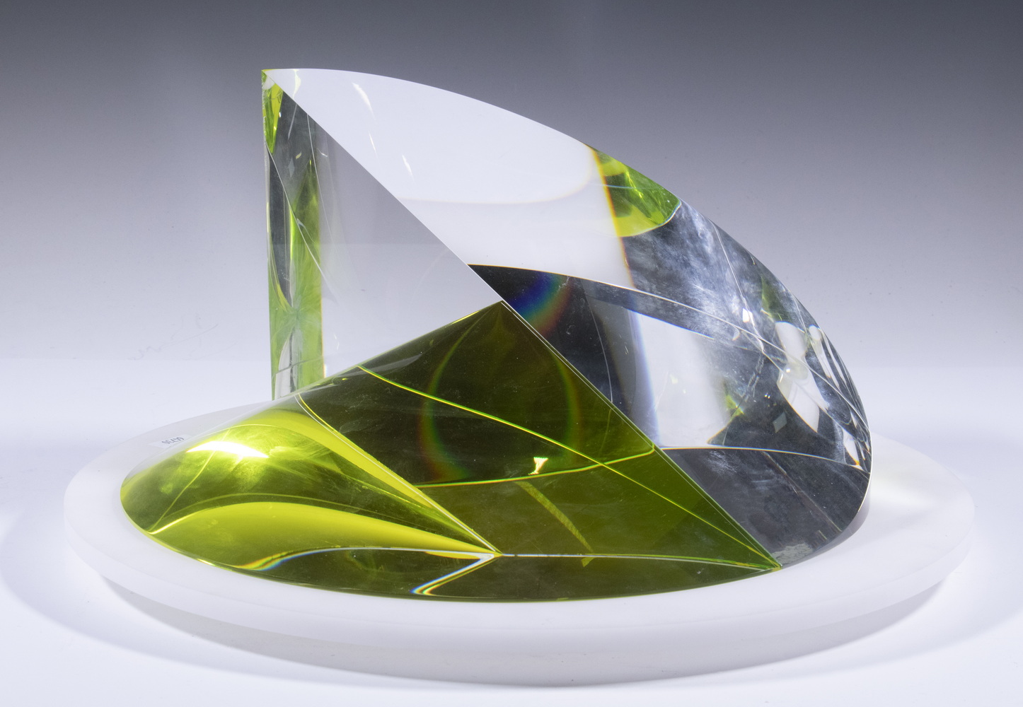 Appraisal: MARTIN ROSOL CZECH REPUBLIC - Untitled limited edition glass sculpture