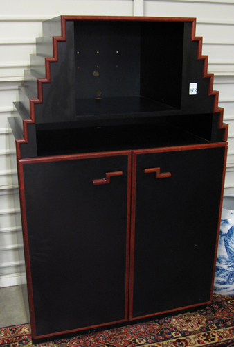 Appraisal: CONTEMPORARY DESIGNER ENTERTAINMENT CABINET Fritz Mitas Architectural Custom Furnishings Inc