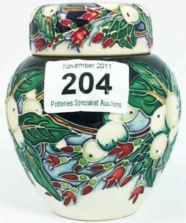 Appraisal: Moorcroft Ginger Jar and Cover decorated in the Snowberry design