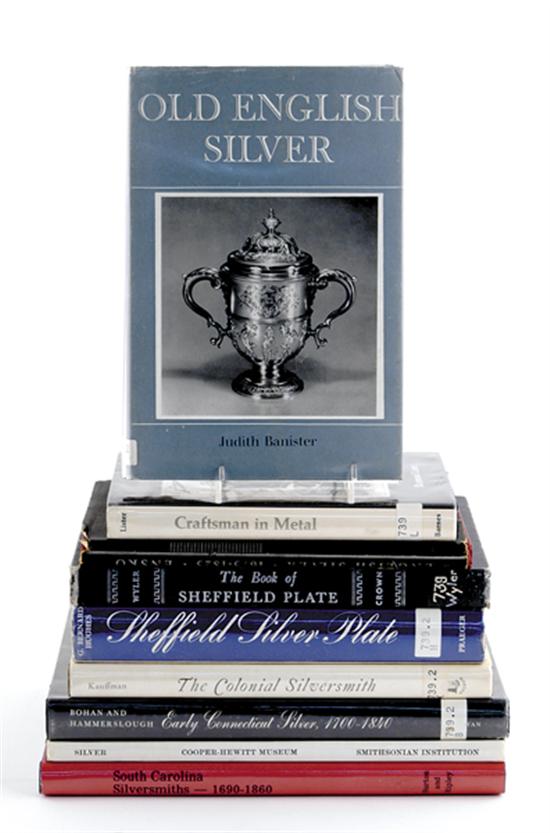 Appraisal: Books English and American silver and silverplate Banister Judith OLD