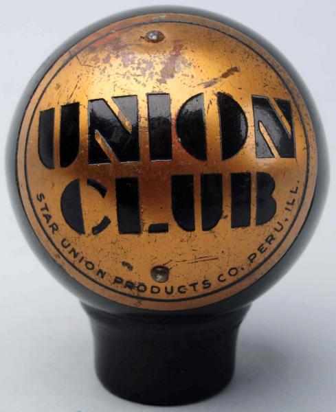 Appraisal: Union Club Beer Dakaware Tap Knob Star Union Products Company