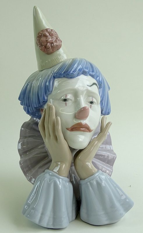 Appraisal: Lladro Porcelain Clown Lladro Porcelain Clown