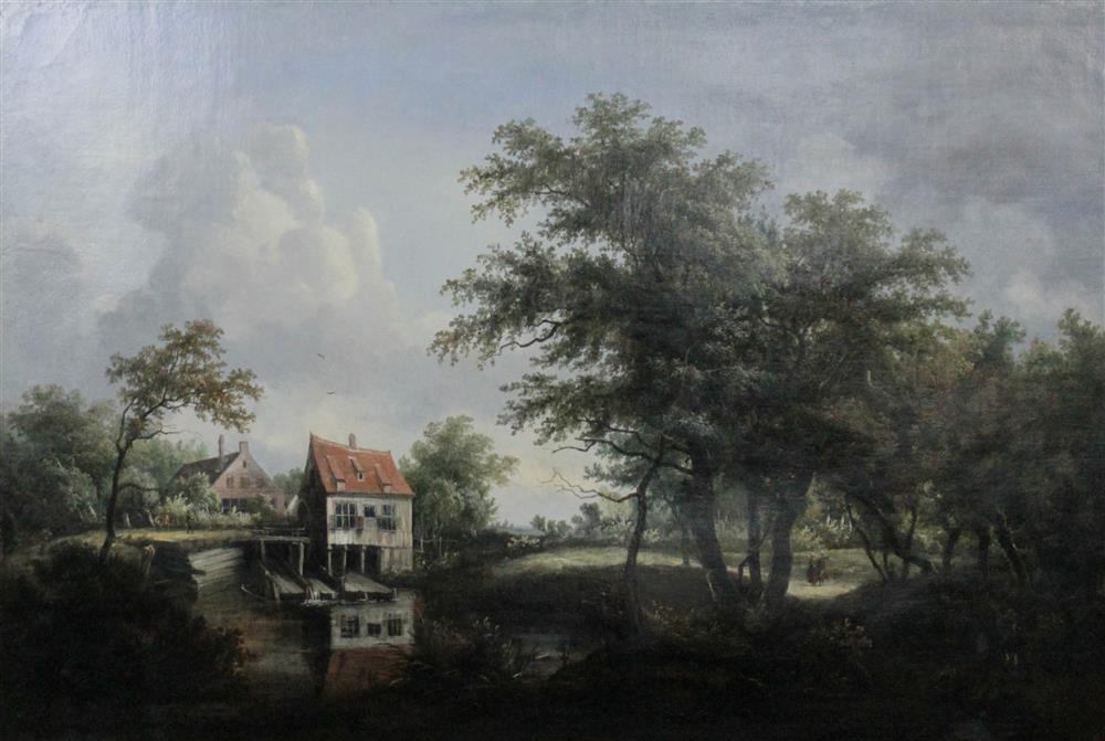 Appraisal: AFTER MEINDERT HOBBEMA DUTCH - TH CENTURY COPY THE WATER