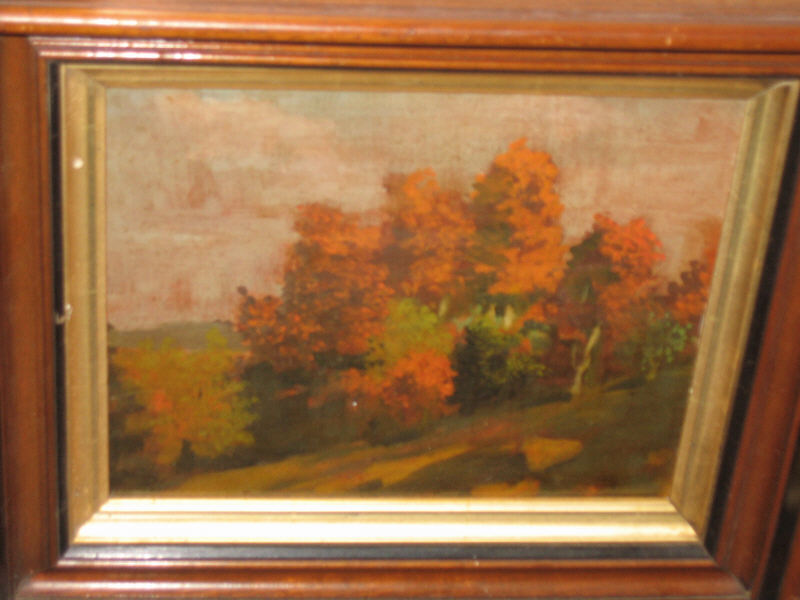 Appraisal: MANNER OF JASPER FRANCIS CROPSEY AMERICAN - Autumn landscape oil