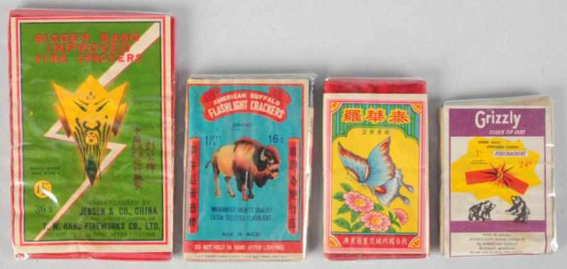 Appraisal: Lot of Firecracker Packs Includes Bigger Bang -pack American Buffalo