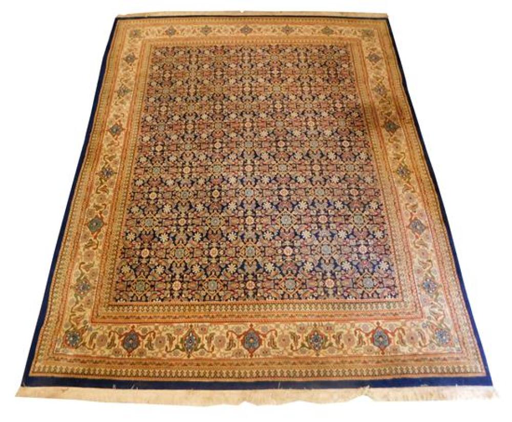 Appraisal: RUG Persian style carpet ' x ' x hand-made wool