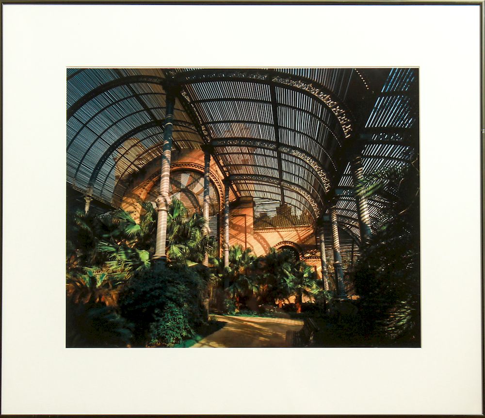 Appraisal: Evelyn Hofer Umbraculo Barcelona Color Photograph Evelyn Hofer German -