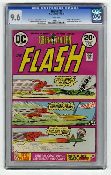 Appraisal: Flash CGC D C Comics - Click for full description