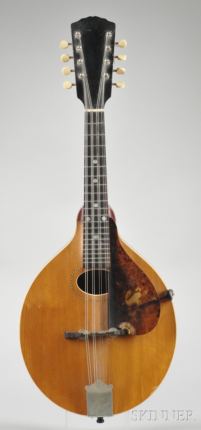 Appraisal: American Mandolin Gibson Mandolin-Guitar Company Kalamazoo c Style A serial