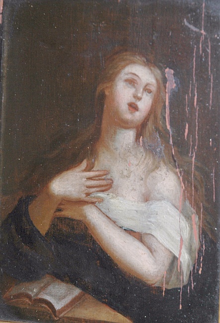 Appraisal: French School th Century Penitent Magdalene Estimate -