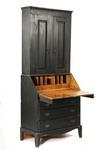 Appraisal: SECRETARY DESK- th c Country Chippendale Secretary Desk with simple