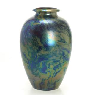 Appraisal: Zsolnay Pecs Eosin Lustre vase Zsolnay Pecs Eosin Lustre vase