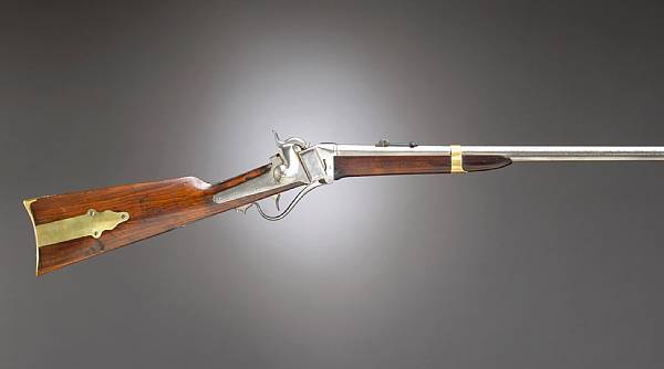 Appraisal: A U S Model Sharps slant breech carbine Serial no