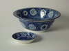 Appraisal: STAFFORDSHIRE LOT - Two piece lot of th C blue