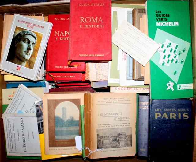 Appraisal: A QUANTITY of Misc Travel Museum Guides French Italian German