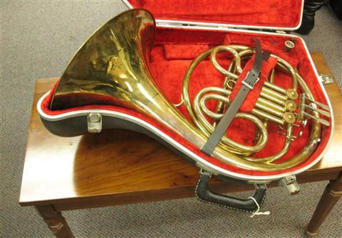 Appraisal: BUESCHER FRENCH HORN with case Provenance Gordon Keller Music Company