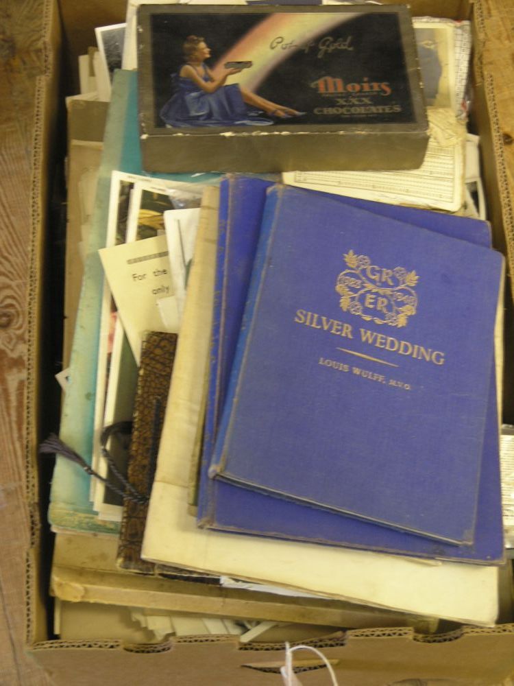 Appraisal: A quantity of ephemera some royal related also to include