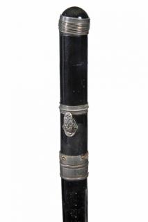 Appraisal: Flashlight Cane Ca Early th Century A detachable handle which