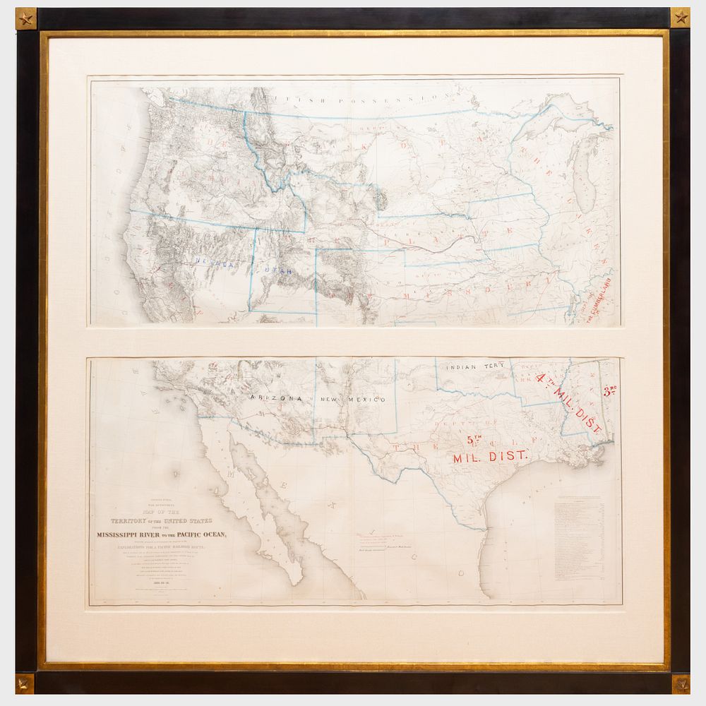 Appraisal: Map of the Territory of the United States from the