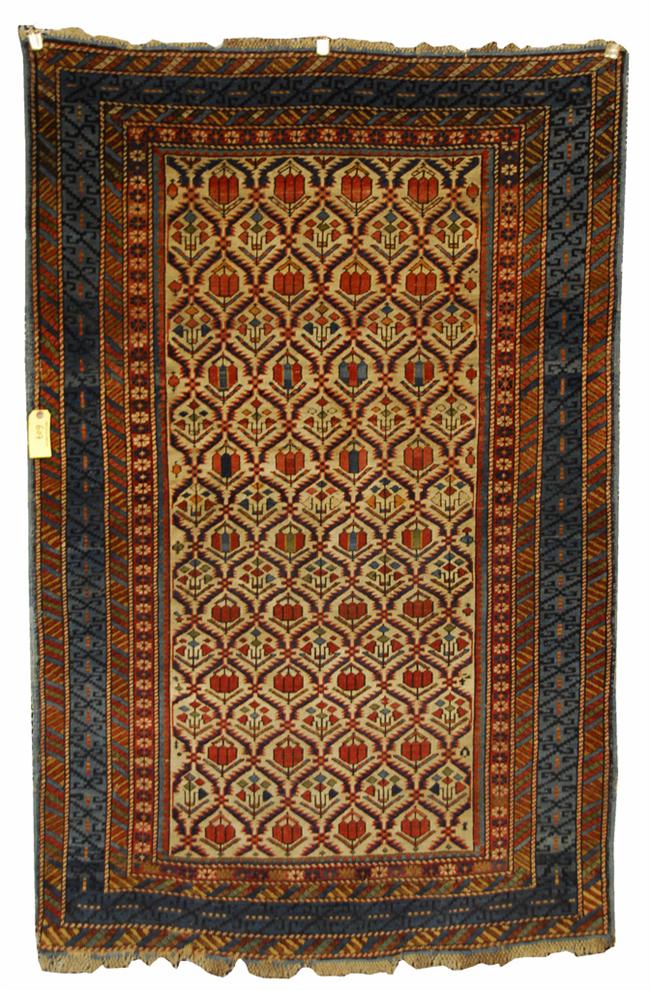 Appraisal: KUBA RUG Caucasus circa feet inches x feet inches