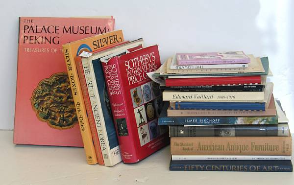 Appraisal: An assembled group of books on antiques collecting and related