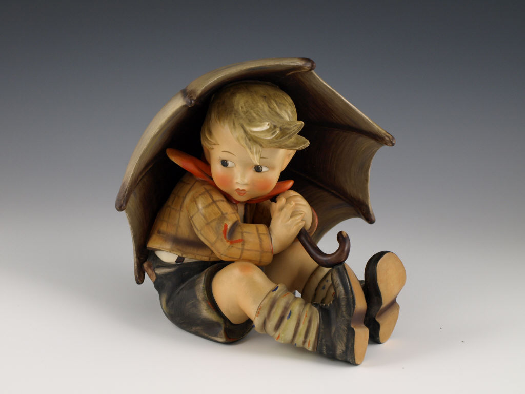 Appraisal: Hummel A Umbrella Boy TM this is an older model