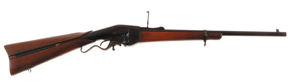 Appraisal: FINE SECOND MODEL EVANS CARBINE Cal Evans rnd bbl Standard