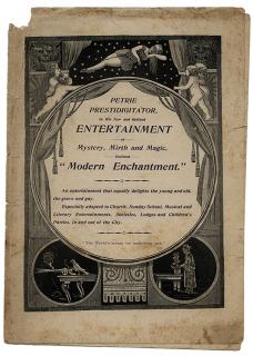 Appraisal: Petrie John Petrie Prestidigitator Entertainment of Mystery Mirth and Magic