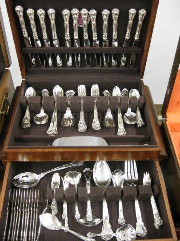 Appraisal: Gorham Chantilly Sterling Silver Flatware Service for with lots of