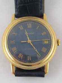 Appraisal: An carat gold gent's wrist watch by Tissot with a