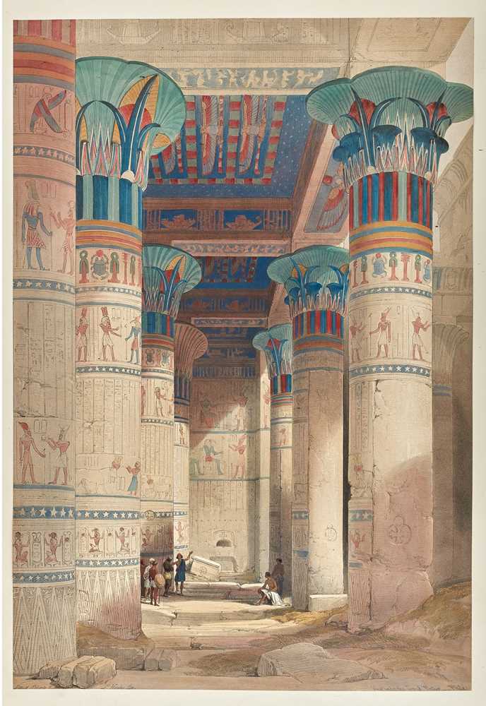 Appraisal: ROBERTS DAVID EGYPT AND NUBIA from Drawings made on the