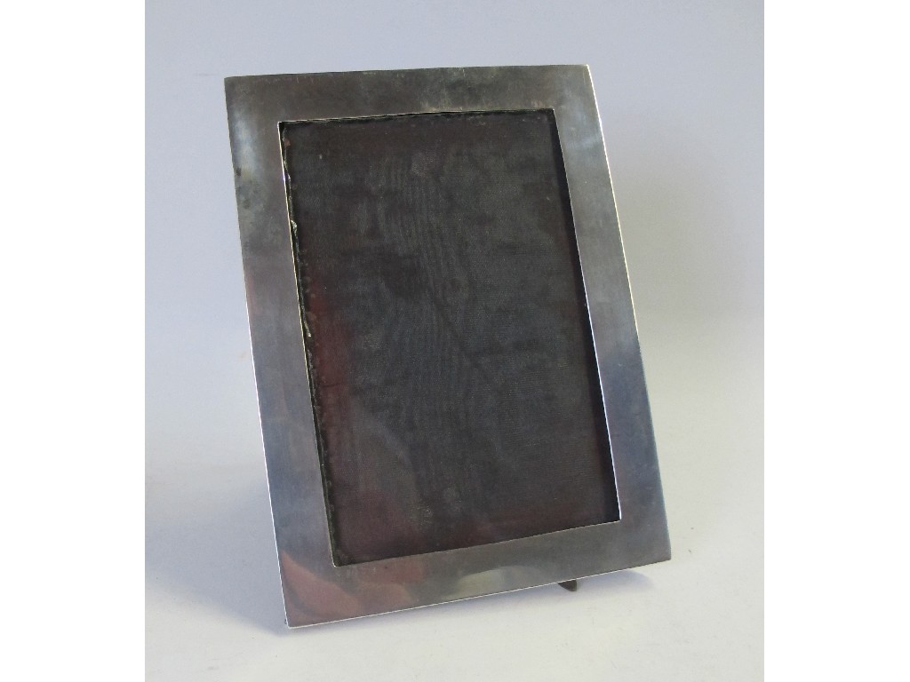 Appraisal: Silver mounted photo frame by William Cummings London